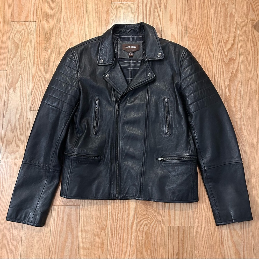 Vintage Danier Black Leather Jacket